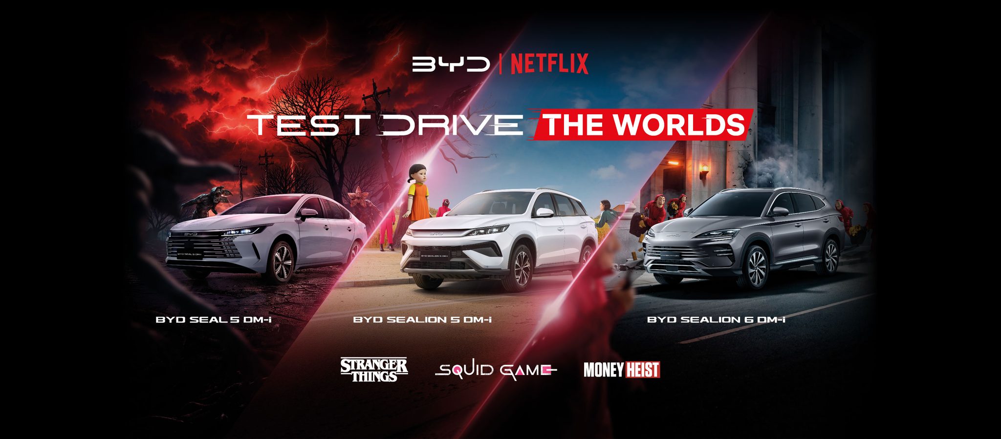 BYD showroom exterior