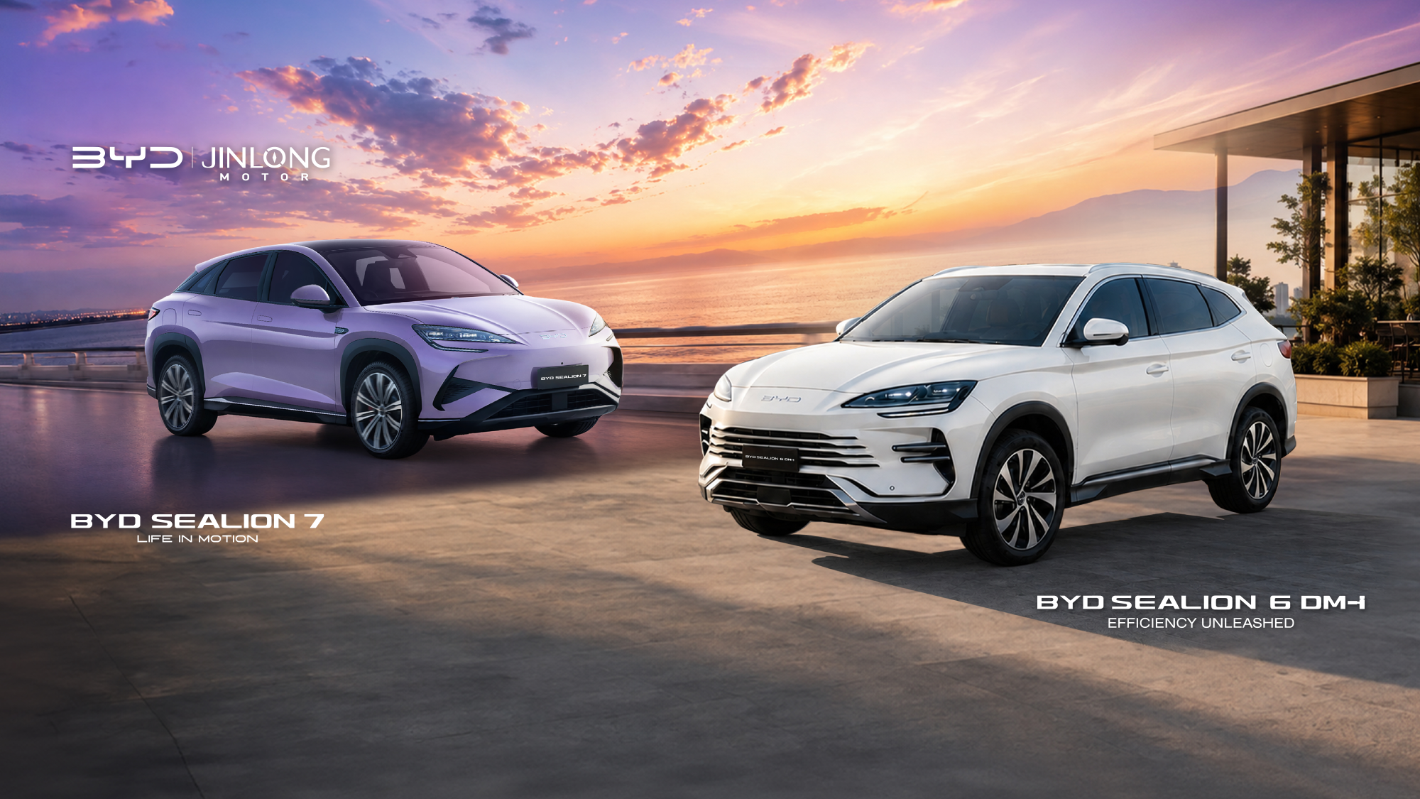 BYD showroom exterior